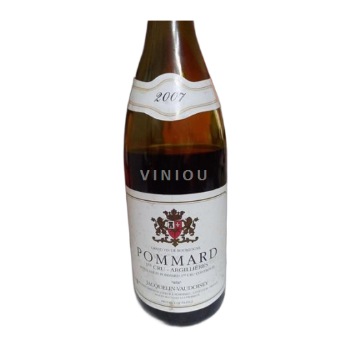 Burgund Pommard Premier Cru Jacquelin-Vaudoisey Argillières 2007