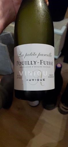 Bourgogne Pouilly-fuissé Auvigue La petite parcelle 2022