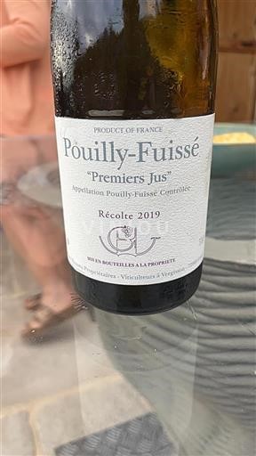 Bourgondië Pouilly-fuissé Domaine Luquet Premiers Jus 2019