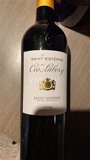 Burdeos Saint-Estèphe Cos Labory Le Saint-Estèphe de Cos Labory 2019