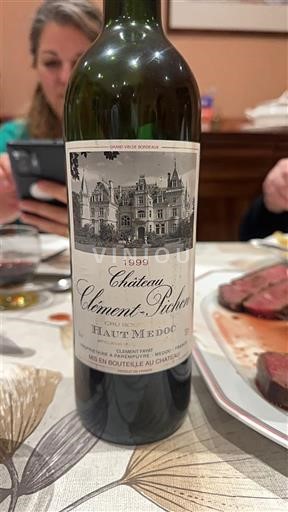 Bordeaux Haut-Médoc Château Clément-Pichon 1999