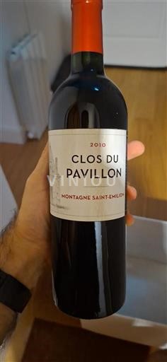 Bordeaux Montagne-Saint-Émilion Clos du Pavillon 2010