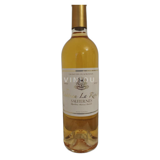 Bordeaux Sauternes Château La Rivière 2023