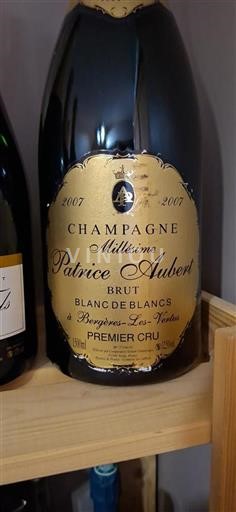 Champaña Champán Premier Cru Patrice Aubert 2007