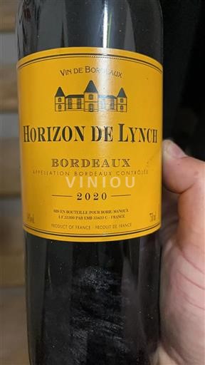 Burdeos Bordeaux Borie-Manoux Horizon de Lynch 2020
