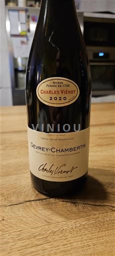 Bourgondië Gevrey-Chambertin Charles Vienot 2020