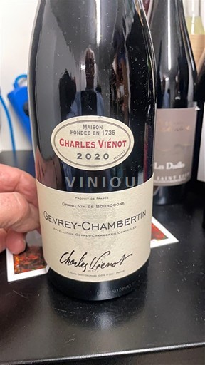 Burgundi Gevrey-Chambertin Charles Vienot 2020