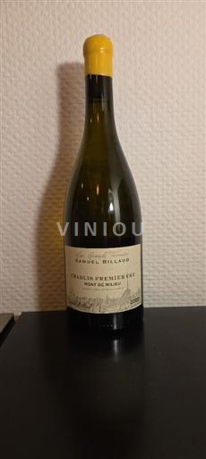 Bourgogne Chablis Premier Cru Samuel Billaud Mont de Milieu 2020
