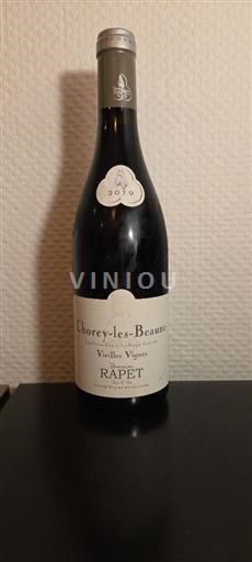 Burgund Chorey-lès-Beaune Domaine Rapet Vieilles Vignes 2019