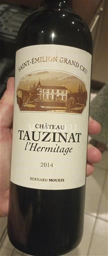 Burdeos Saint-Émilion Gran Cru Grand Cru Château Tauzinat l'Hermitage 2014