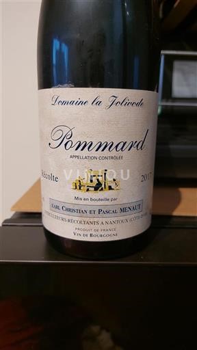 Burgund Pommard Domaine La Jolivode 2017