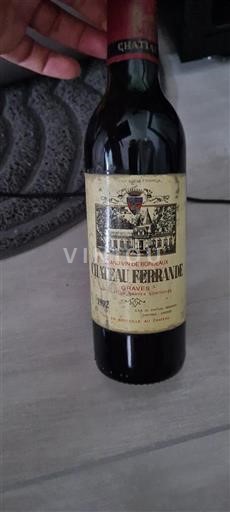 Bordéus Graves Château Ferrande 1992
