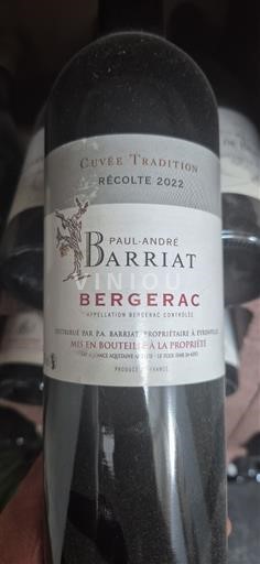 Zuidwest-Frankrijk Bergerac Paul-André Barriat Tradition 2022