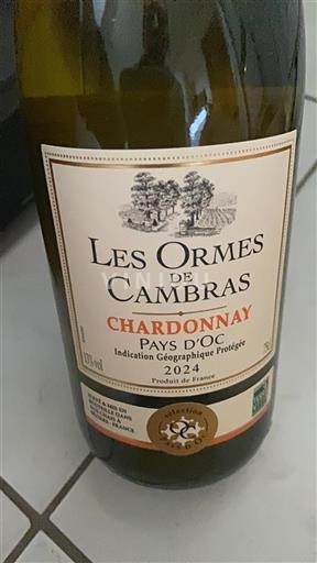 Languedoc-Roussillon Pays d'Oc Les Ormes de Cambras 2024