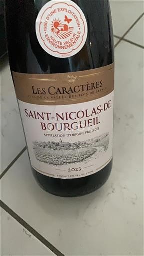 Loire Valley Saint-Nicolas-de-Bourgueil Les Caractères 2023