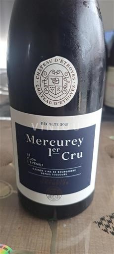 Burgundi Mercurey Château Etroyes Le Clos l'Evêque 2021