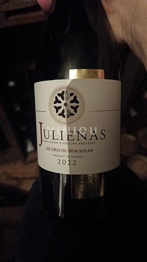 Beaujolais Juliénas Les crus du beaujolais 2022