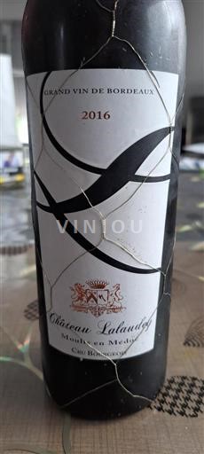 Burdeos Moulis-en-Médoc Cru Bourgeois Château Lalaudey 2016