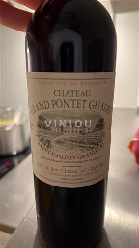 Bordeaux Saint-Émilion Grand Cru Grand Cru Château Grand Pontet Guadet 2015