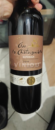 Bordeaux Clos la Châtaignière 2016