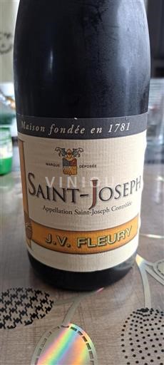 Rhônen laakso Saint-Joseph J.V. Fleury Ei vuosikertaa
