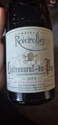Rhônen laakso Châteauneuf-du-Pape Domaine Revirolles 2019