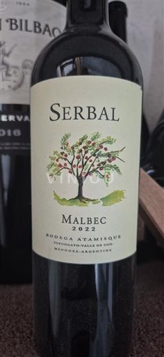 Mendoza Valle de Uco Bodega Atamisque Serbal 2022