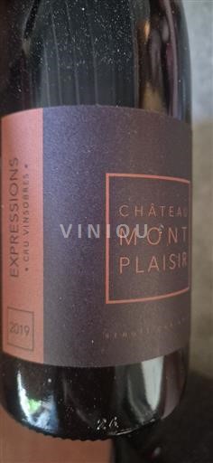 Rhône Valley Vinsobres Château Mont Plaisir Expressions 2019