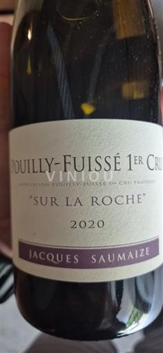 Bourgogne Pouilly-fuissé Premier Cru Jacques Saumaize Sur la Roche 2020