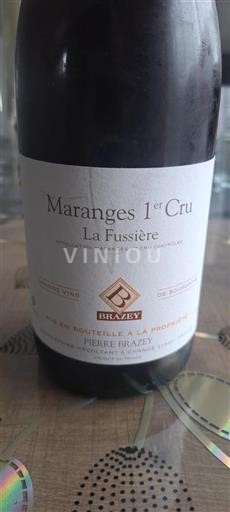 Bourgondië Maranges Premier Cru Pierre Brazey La Fussière 2021
