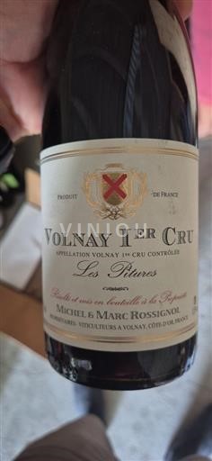 Burgund Volnay Premier Cru Michel & Marc Rossignol Les Pitures 2018