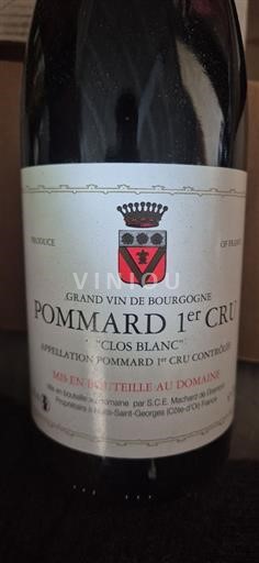 Burgundy Not Specified Premier Cru Machard de Gramont Clos Blanc 2018