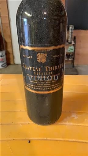 Bordeaux Château Thibault Vieilles Vignes Icke årgångsbetecknad