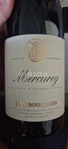 Burgundi Mercurey Jean Bouchard 2020