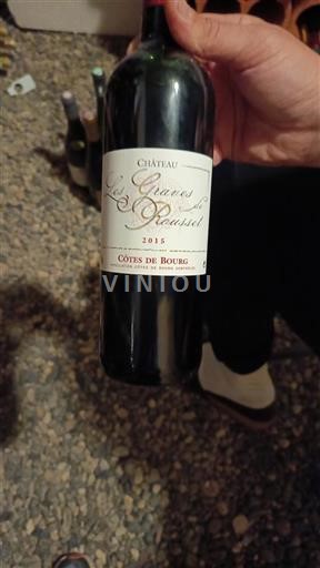 Burdeos Côtes-de-bourg Château Les Graves de Pruesset 2015