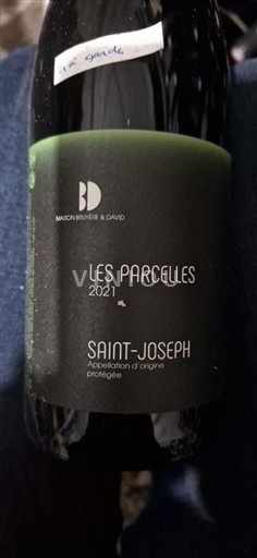 Valea Ronului Saint-Joseph Maison Bruyère & David Les Parcelles 2021