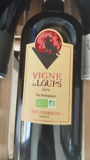 Thung lũng sông Loire Fiefs Vendéens Vigne des Loups 2024