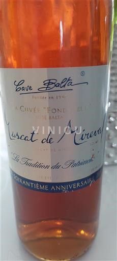 Languedoc Muscat de Mireval Cave Balta FondatEUR 2006