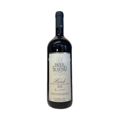 Vin Rouge sec Paolo Scavino 2019 Italie Piémont Barolo DOC