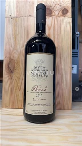 Vin Rouge sec Paolo Scavino 2019 Italie Piémont Barolo DOC