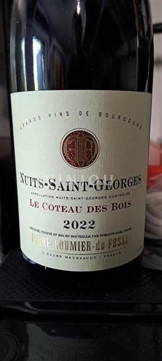 Bourgogne Nuits-Saint-Georges Domaine Gaël Fouré Le Coteau des Bois 2022