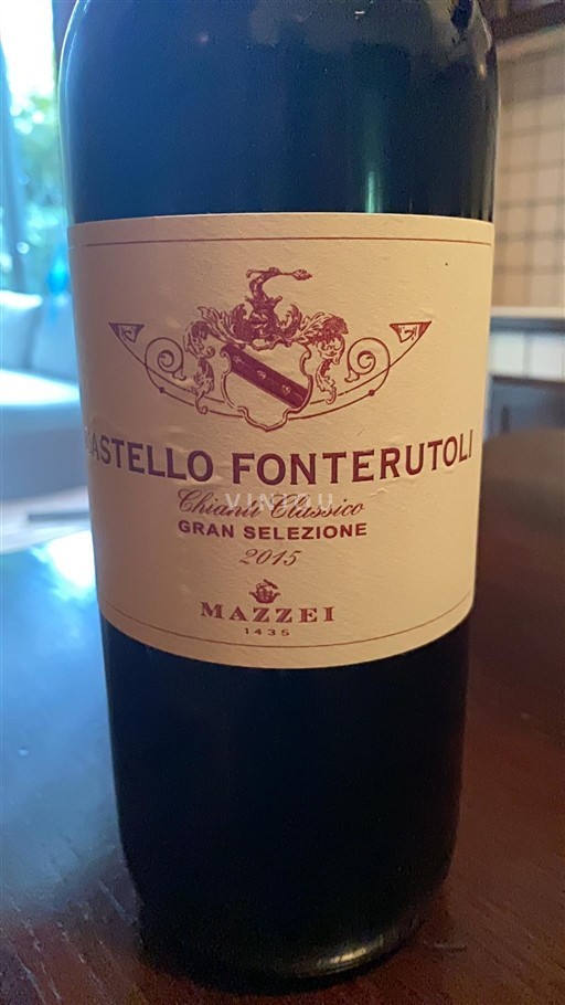 Toscana Chianti Classico Castello Fonterutoli Gran Selezione 2015