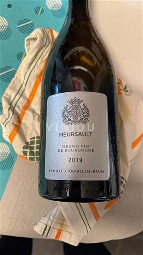 Bourgondië Meursault Famille Carabello-Baum 2019