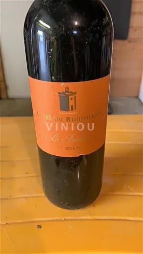 Roussillon Côtes-du-roussillon La Ferrère 2016