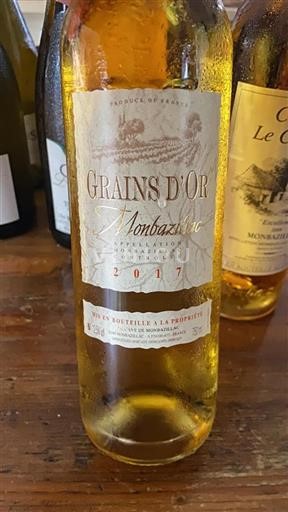 Zuidwest-Frankrijk Monbazillac Grains Or 2017