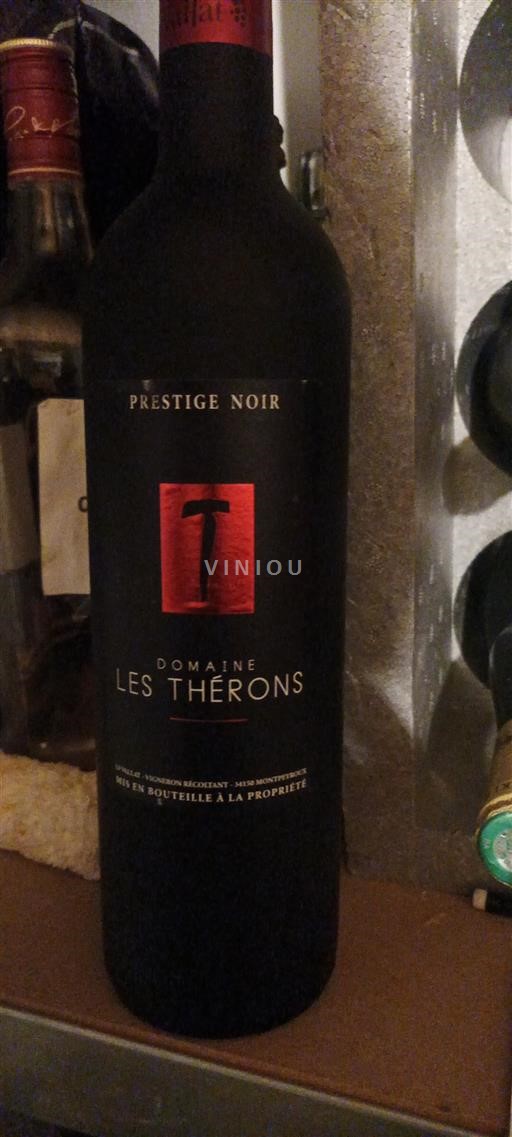 Languedoc Ospecificerad Domaine Les Thérons Prestige Noir Icke årgångsbetecknad