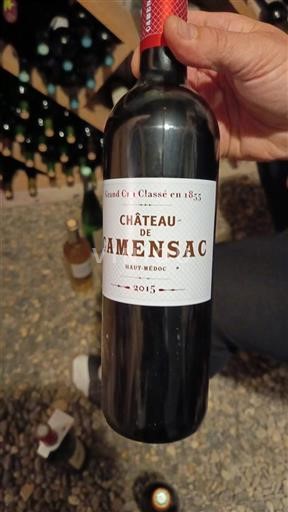 Burdeos Haut-Médoc Grand Cru Château Camensac 2015
