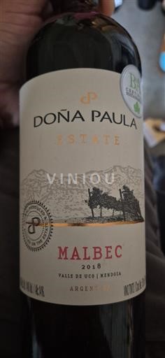 Mendoza Thung lũng Uco Doña Paula Estate 2018