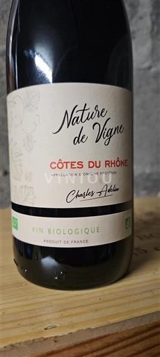 Vale do Ródano Côtes-do-Ródano Charles Adelin Nature de Vigne 2023