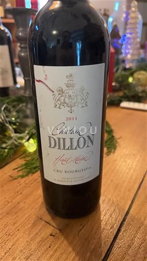 Bordeaux Haut-Médoc Cru Bourgeois Château Dillon 2011